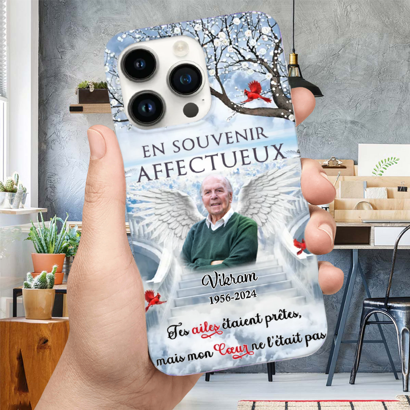 En souvenir affectueux-Etui téléphone personnalisé pour iPhone et Samsung