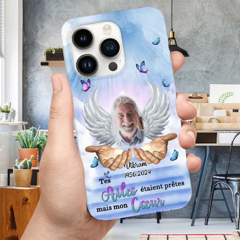 La main de Dieu-Etui Téléphone personnalisé pour iPhone et Samsung