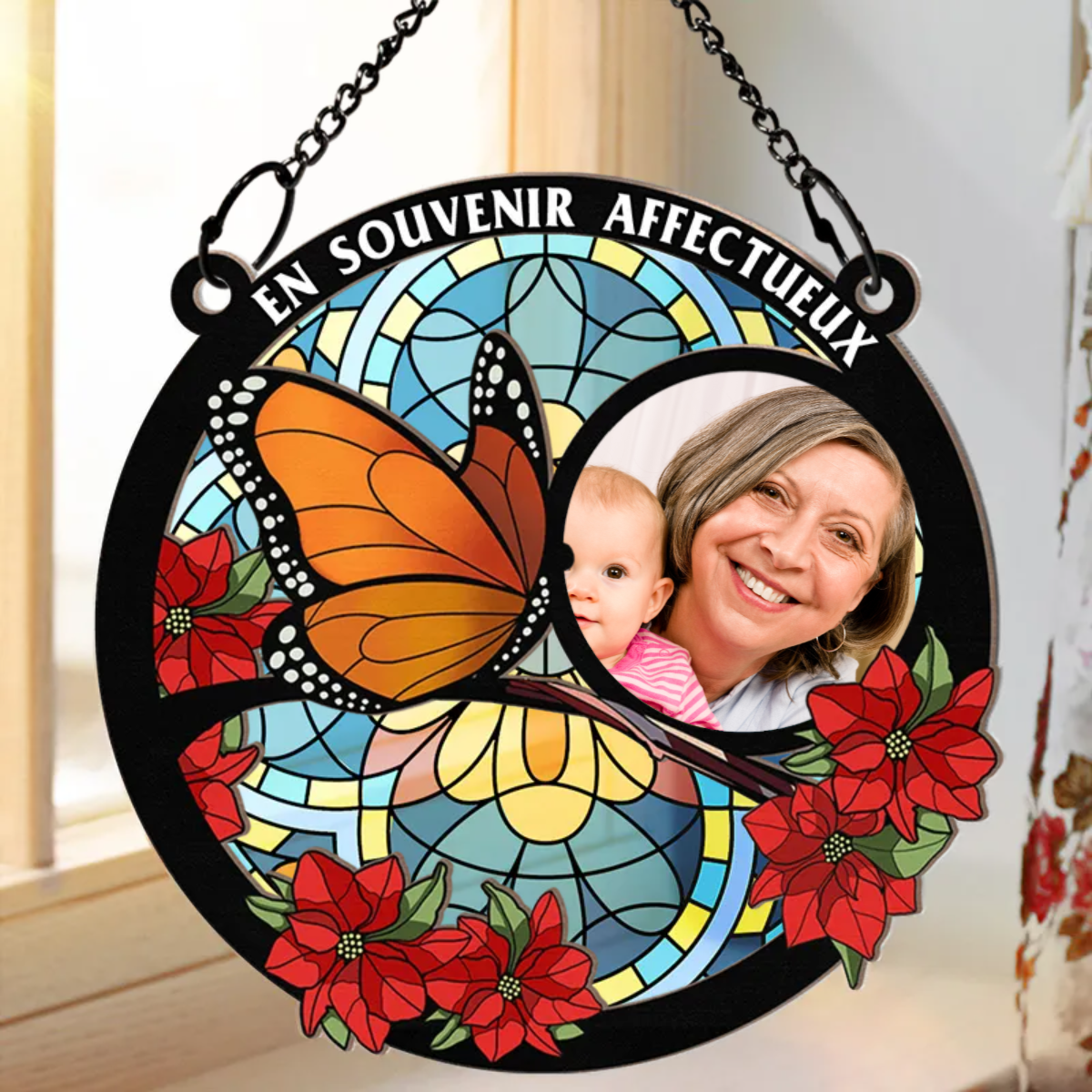 Tentures de fenêtres Pendentif commémoratif