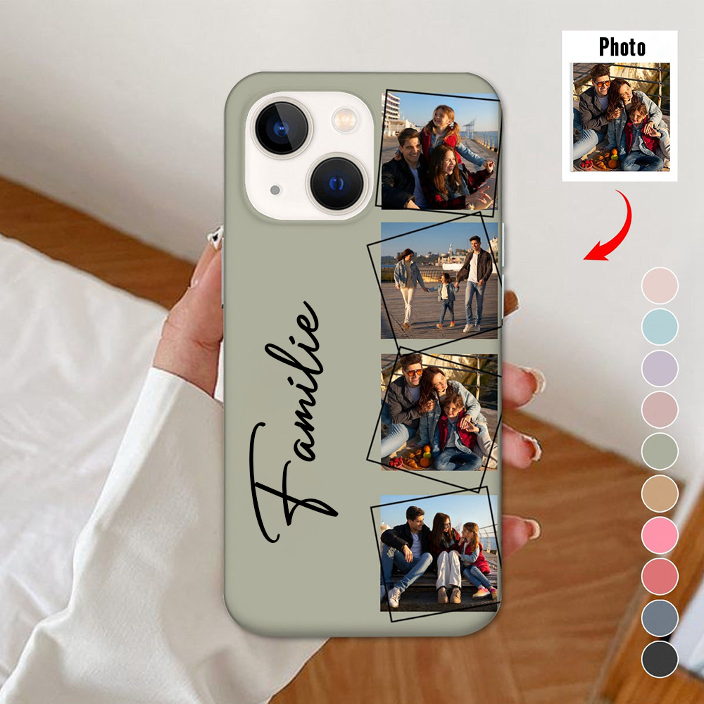 Coque photo – Coque de téléphone personnalisée pour iPhone et Samsung