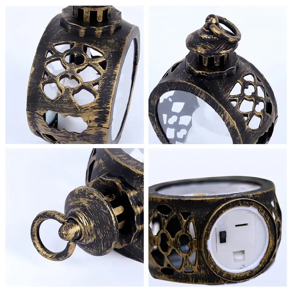 Ornements de lanterne photophore avec photo - Cadeau de Noël pour la famille