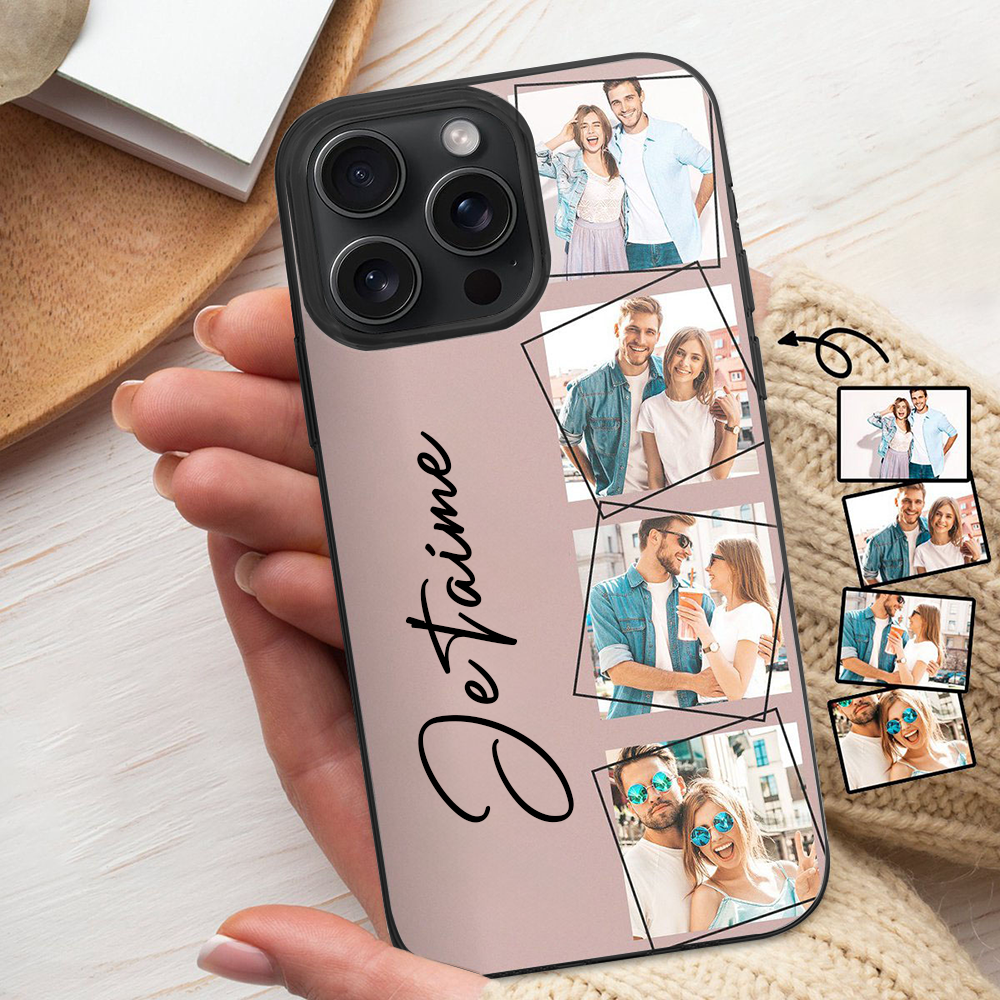 Coque photo – Coque de téléphone personnalisée pour iPhone et Samsung
