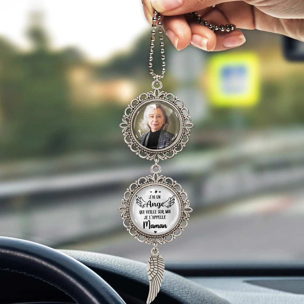 J'ai un ange... Pendentif personnalisé avec des ailes d'ange