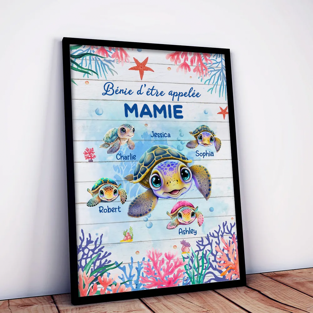 Béni(e)... d’être appelé(e) – Affiche personnalisée avec cadre