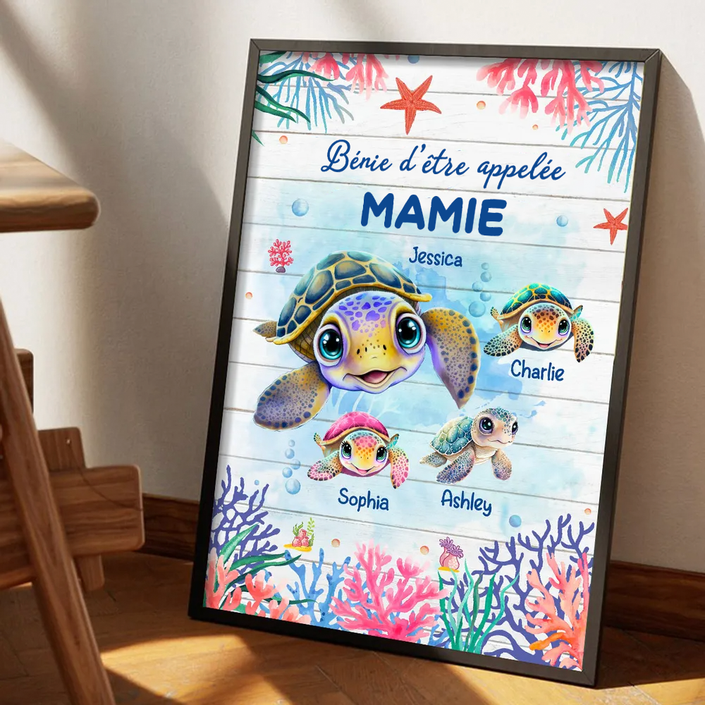 Béni(e)... d’être appelé(e) – Affiche personnalisée avec cadre