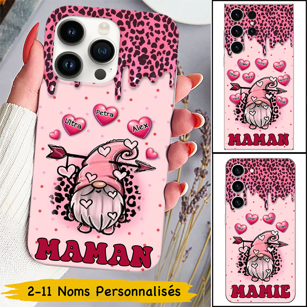 Nain doux-étui de téléphone personnalisé pour iPhone et Samsung