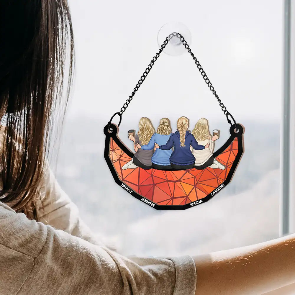 Attrape-soleil personnalisé avec 2 à 6 personnes Cadeau pour la famille et les amis