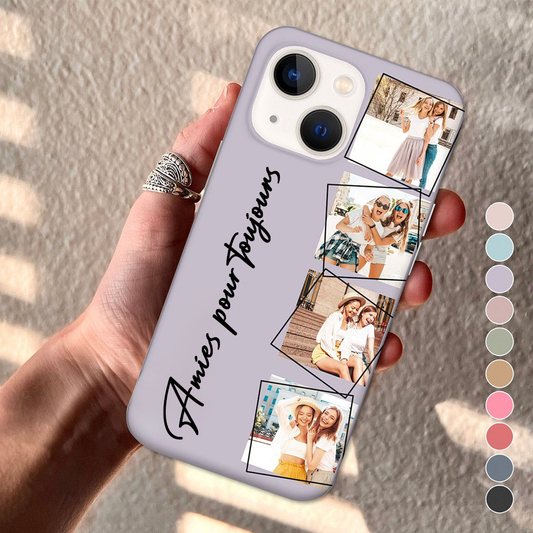 Coque photo – Coque de téléphone personnalisée pour iPhone et Samsung