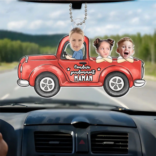 Camion – Pendentif personnalisé avec photos