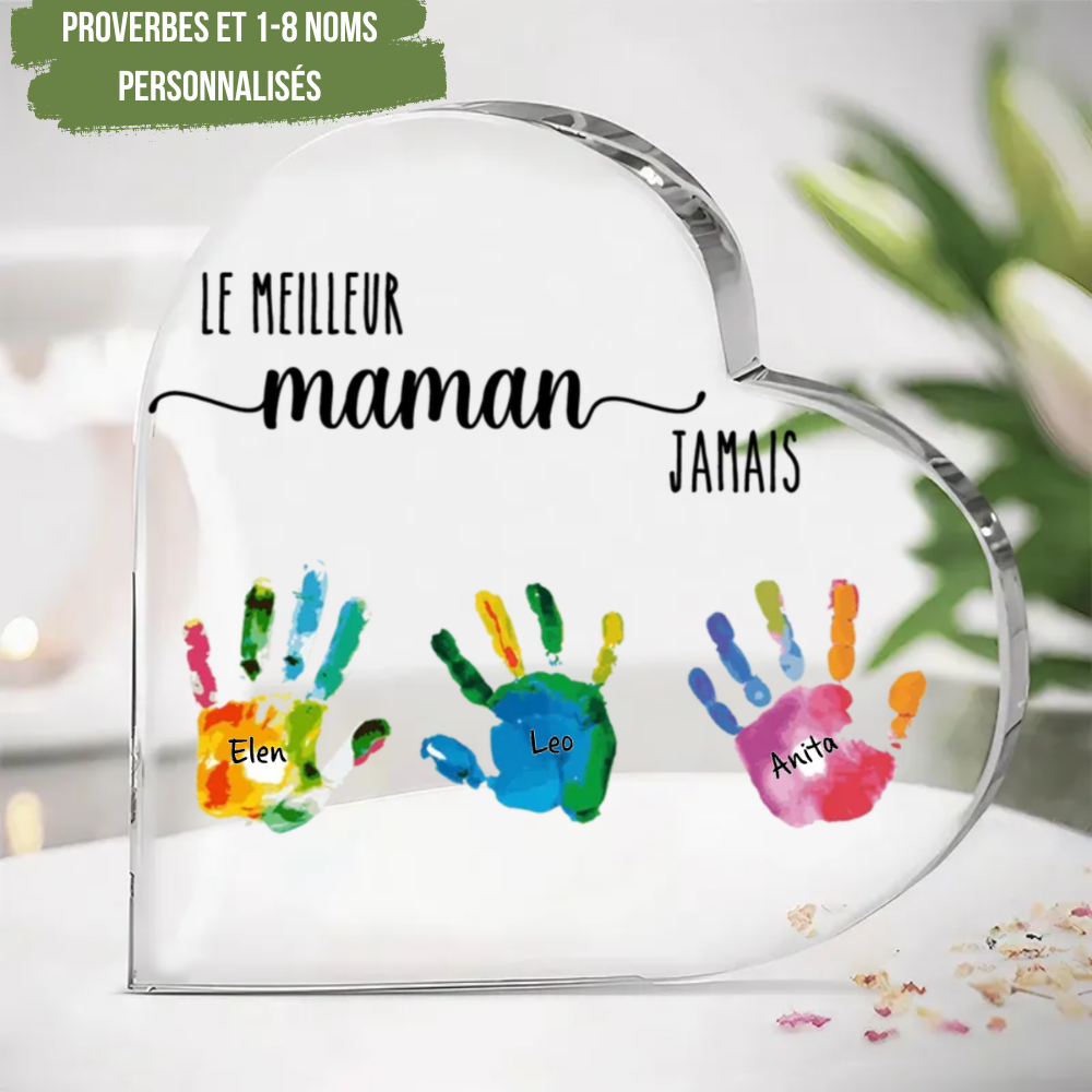 Plaque Acrylique pour papa, maman, mamie et papi