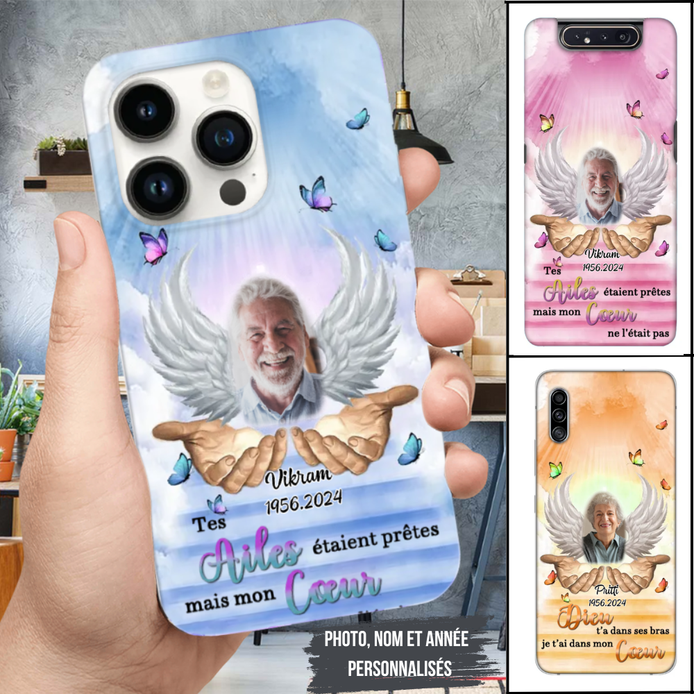 La main de Dieu-Etui Téléphone personnalisé pour iPhone et Samsung