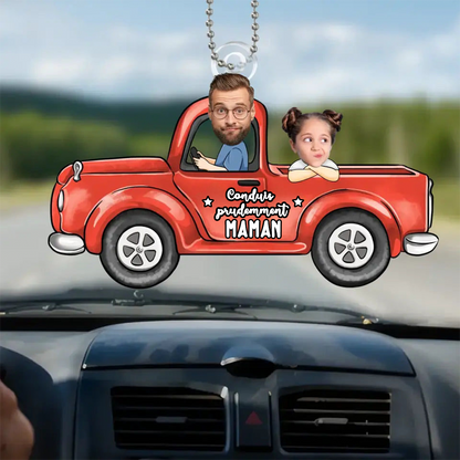 Camion – Pendentif personnalisé avec photos