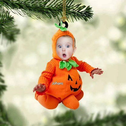 Bébé Photo Costumes Décorations de Noël avec nom