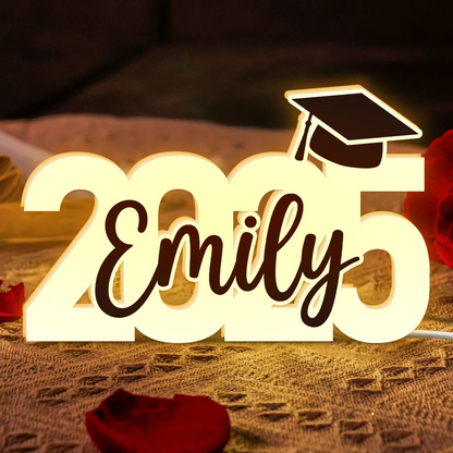 Boîte lumineuse de fin d'études – Promotion 2025