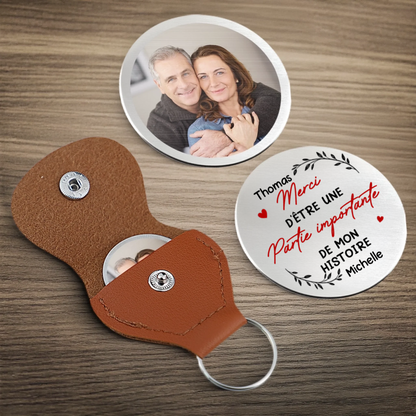 Cadeau de remerciement, sac personnalisé Pocket Hug avec nom, cadeau pour couple