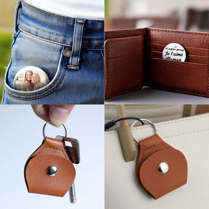 Tu es aimé(e) – Mini-câlin de poche avec phot