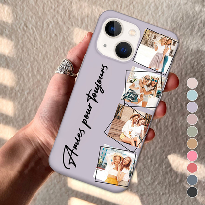 Coque photo – Coque de téléphone personnalisée pour iPhone et Samsung