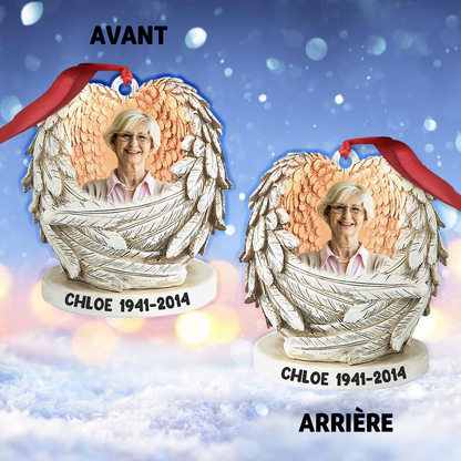 Mon ange - ornement commémoratif personnalisé en acrylique