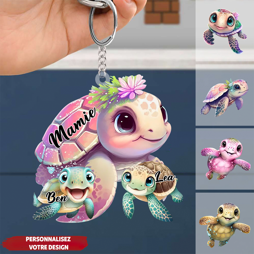 Porte-Clé Tortue Marine | Key's Home Porte-Clé Tortue Marine | Key's Home