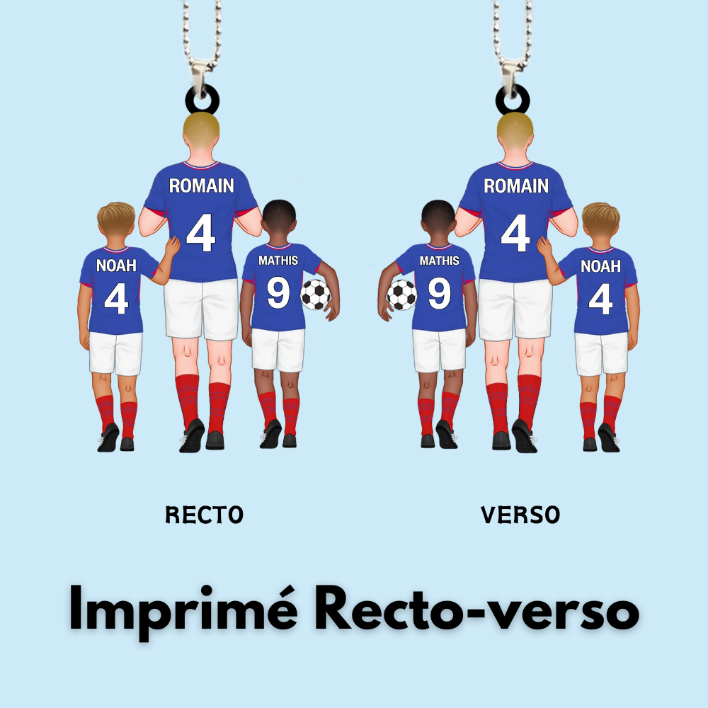 L'équipe de football de papa Pendentif Acrly